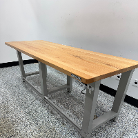 6' Adjustable Height work bench image 0